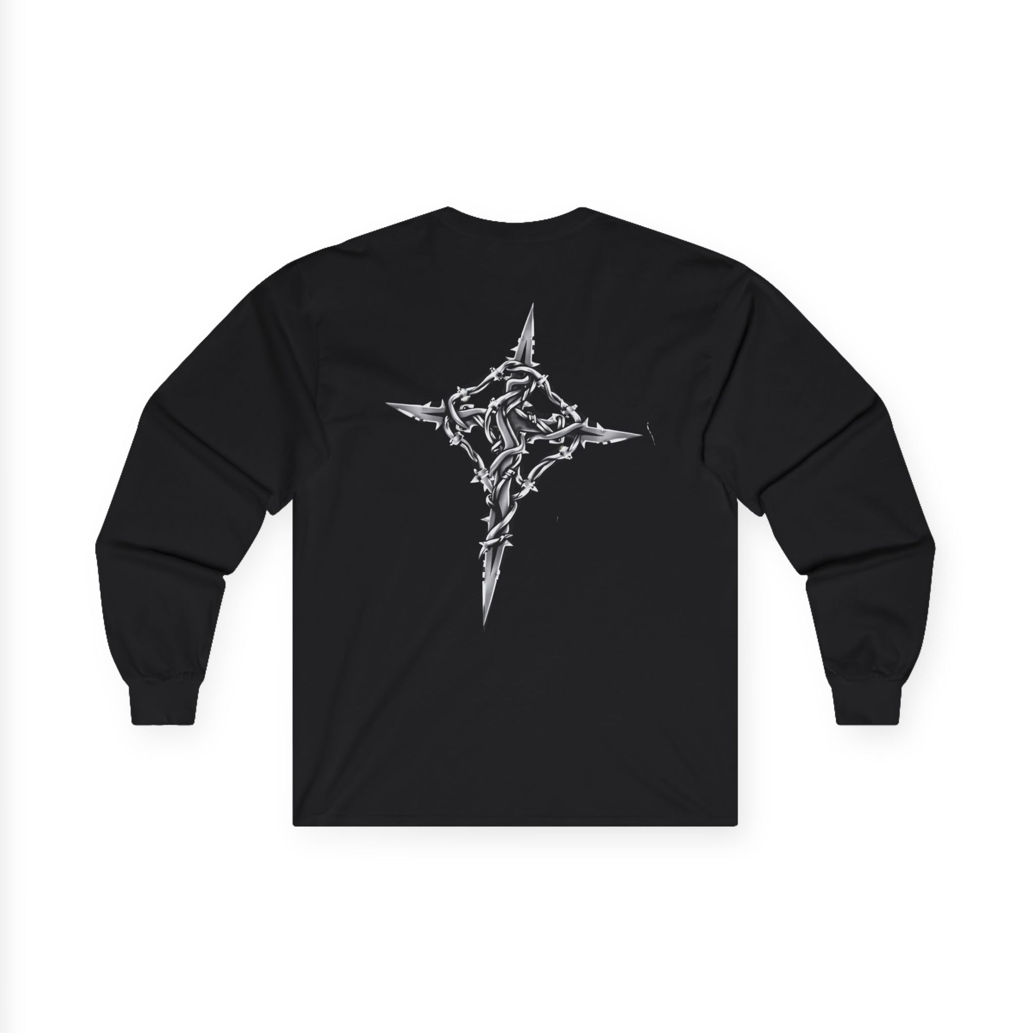 long sleeve t-shirt/ The rising cross