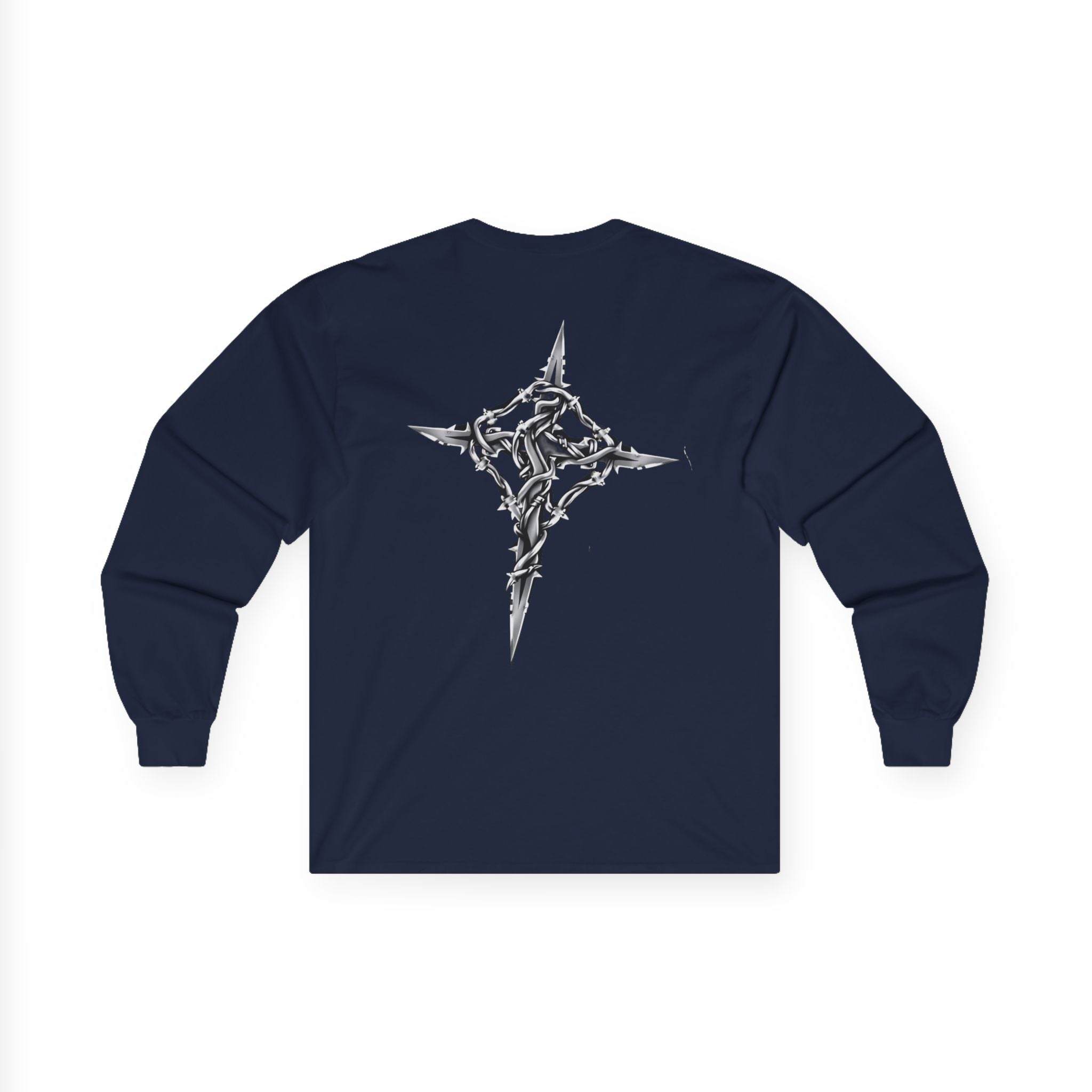 long sleeve t-shirt/ The rising cross