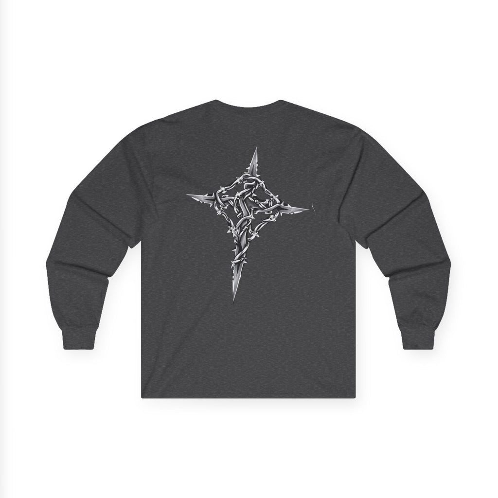 long sleeve t-shirt/ The rising cross