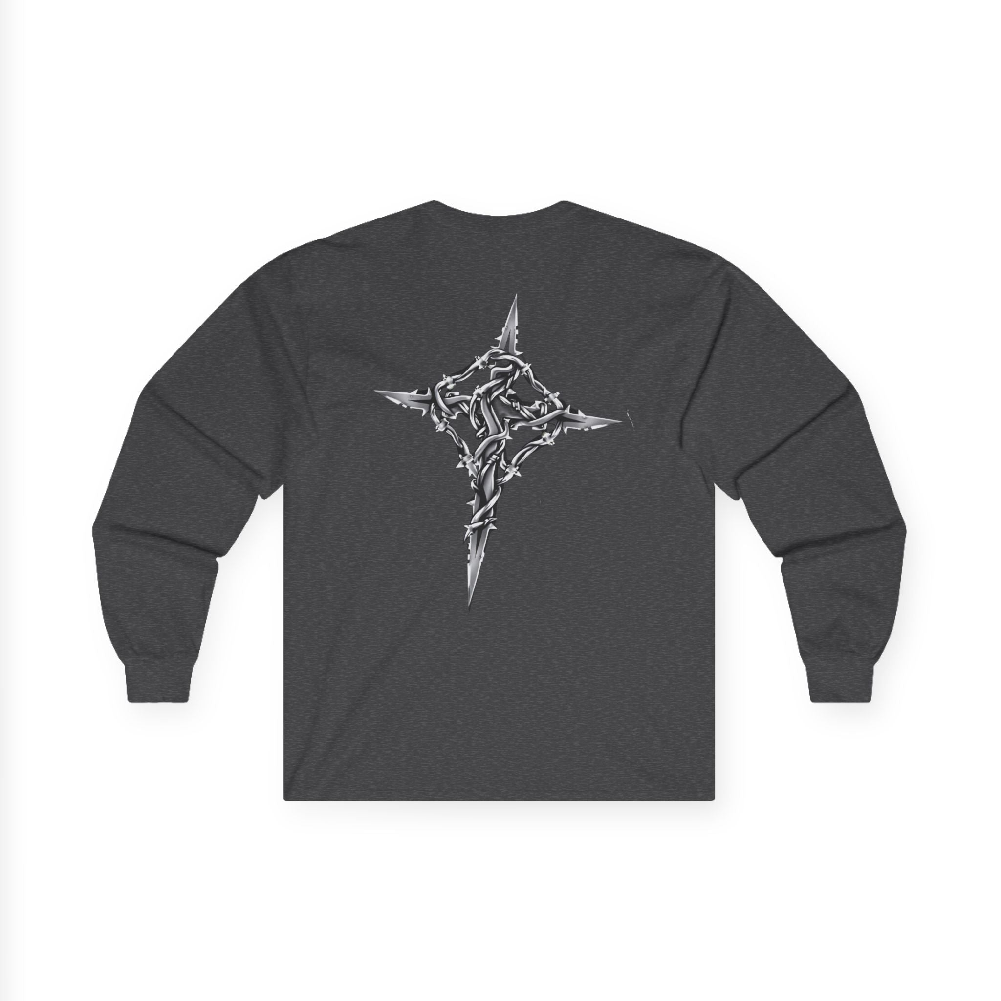 long sleeve t-shirt/ The rising cross